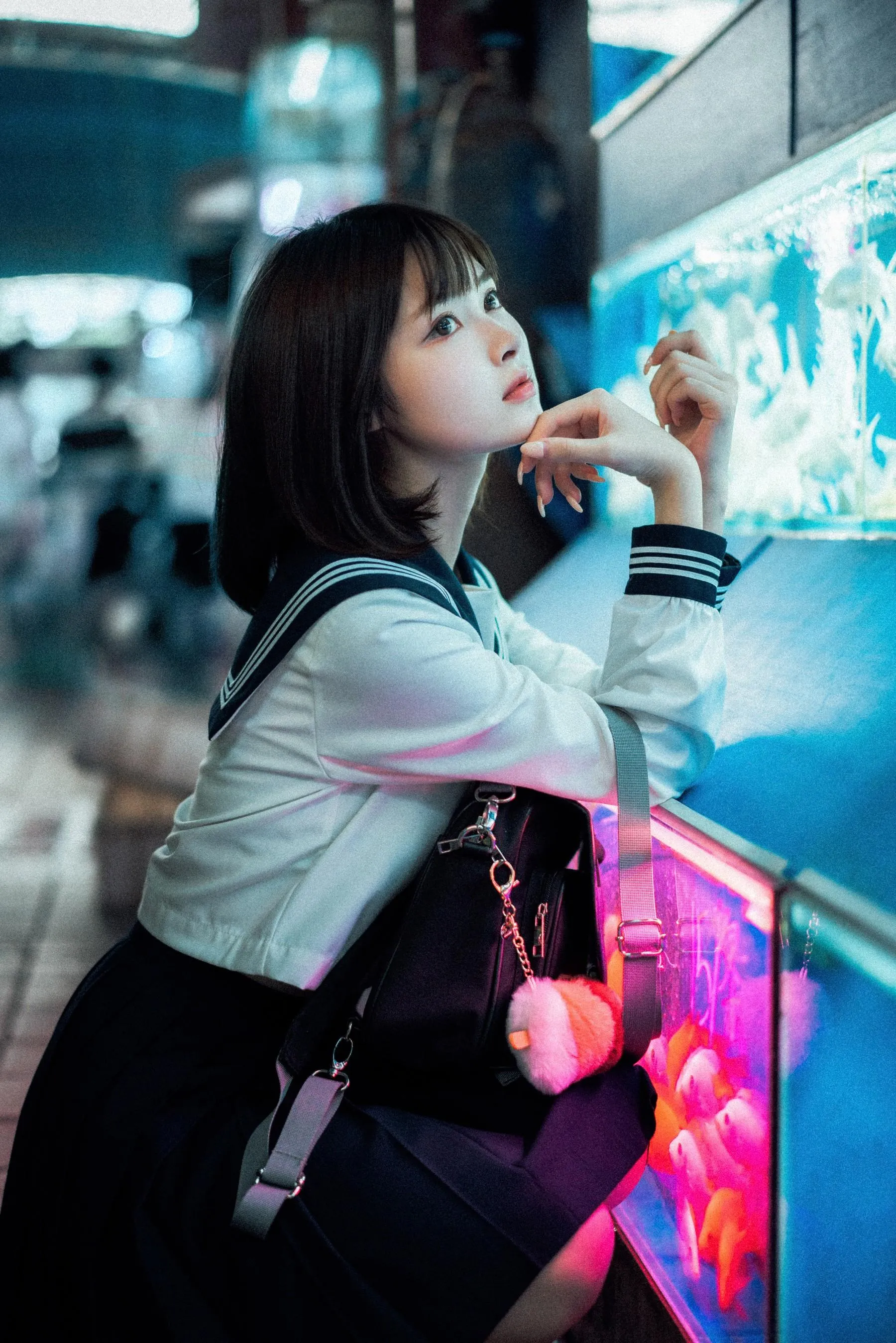 河豚抚子 – NO.11 金鱼jk [25P]插图2